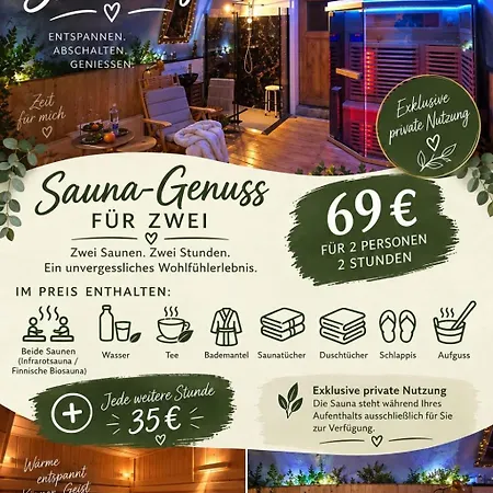 Apartman Altes Haeusle Am Waschbach - Historisches Haeuschen Mit Privat & Sauna