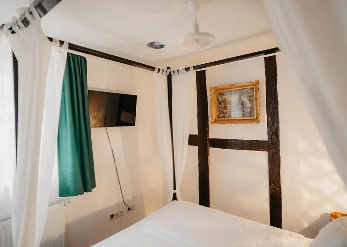 公寓 Altes Haeusle Am Waschbach Anno 1625 Und Doppelzimmer