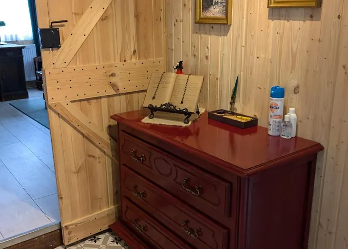 公寓 Altes Haeusle Am Waschbach Anno 1625 Und Doppelzimmer